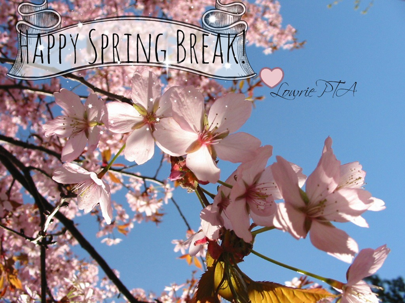 Happy Spring Break PTA